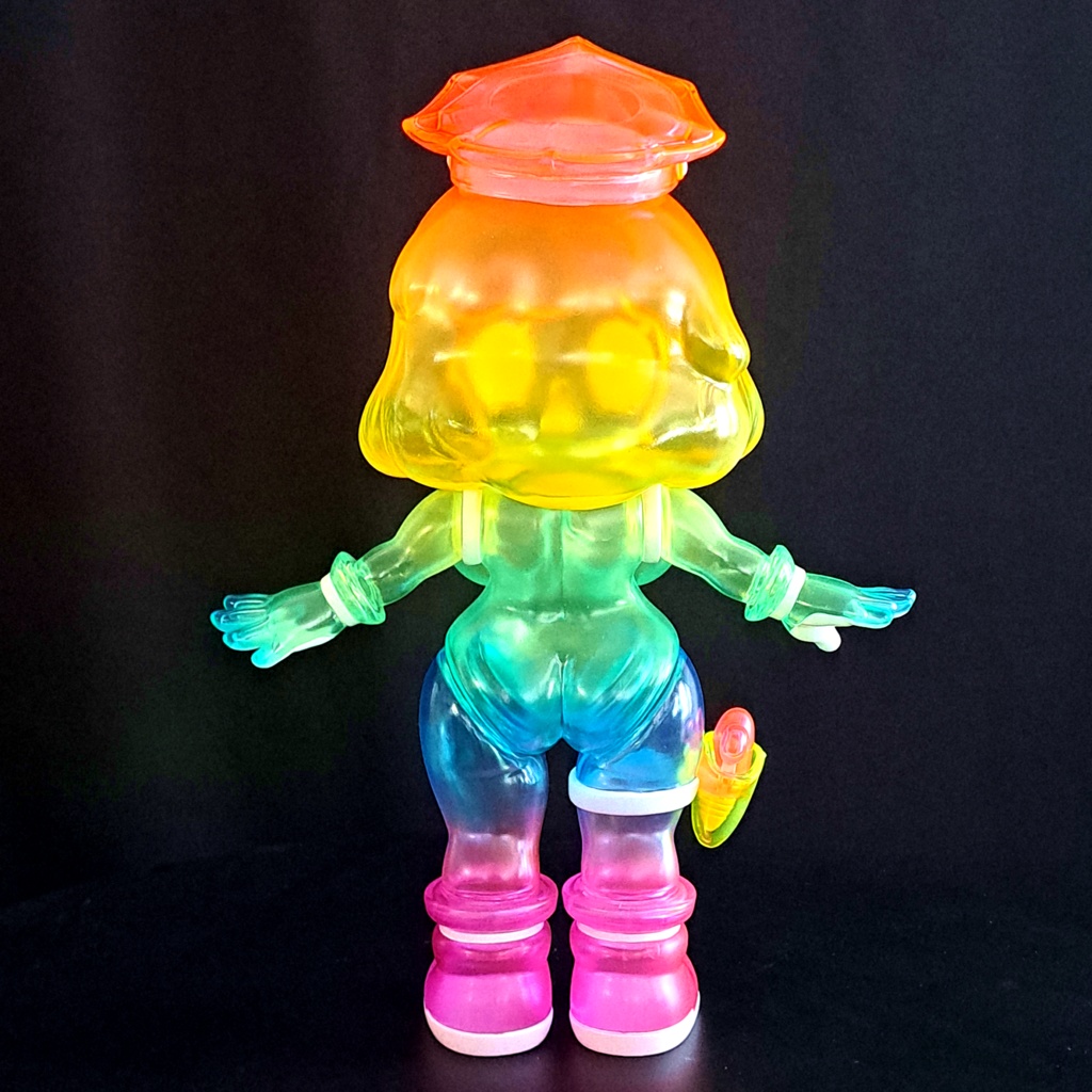 ソフビ スラコ (レインボーカラー)soft vinyl suraco Rainbow Colors