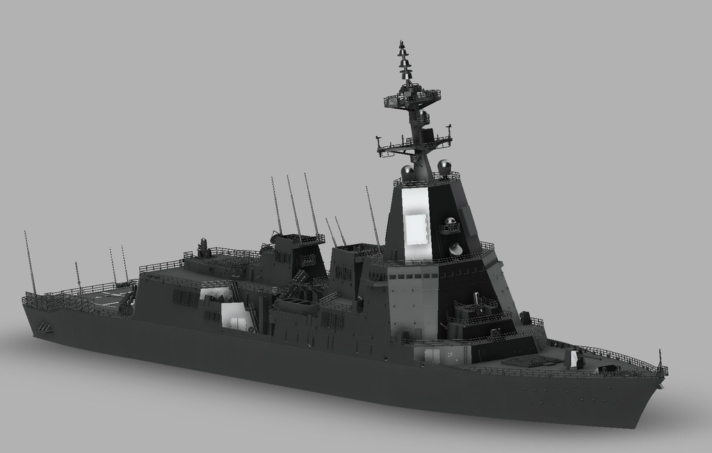 1/700 海上自衛隊 12000t型イージスシステム搭載艦ASEV(初期イメージ案)