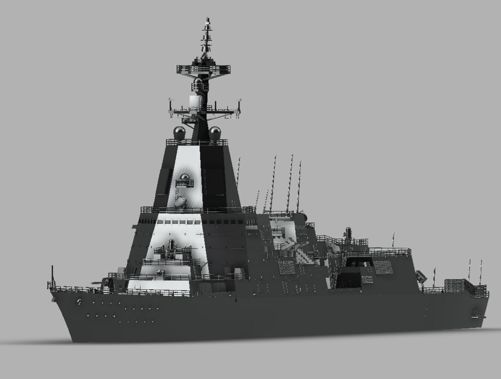 1/700 海上自衛隊 12000t型イージスシステム搭載艦ASEV(初期イメージ案)