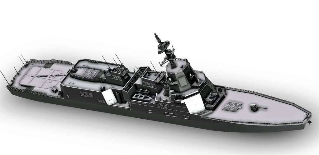 1/700 海上自衛隊イージスシステム搭載艦ASEV(最新案)