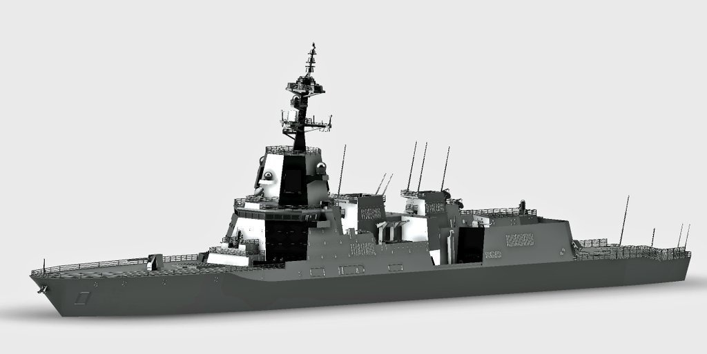 1/700 海上自衛隊イージスシステム搭載艦ASEV(最新案)