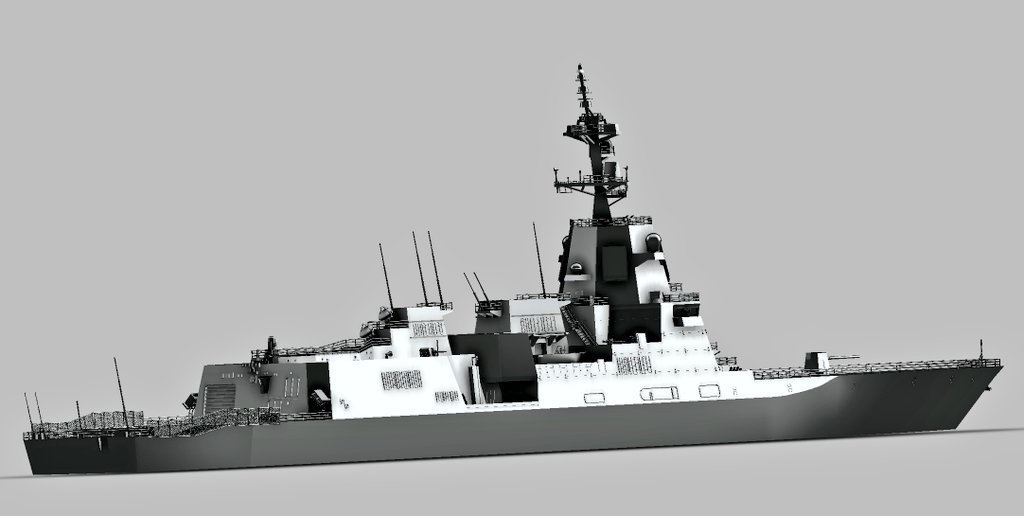 1/700 海上自衛隊イージスシステム搭載艦ASEV(最新案)