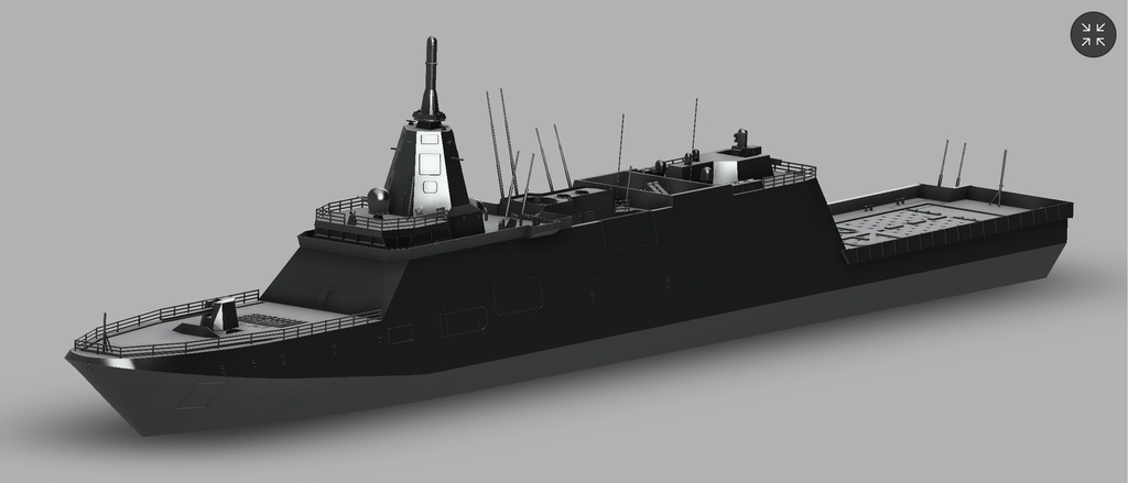 1/700 海上自衛隊 新型FFM