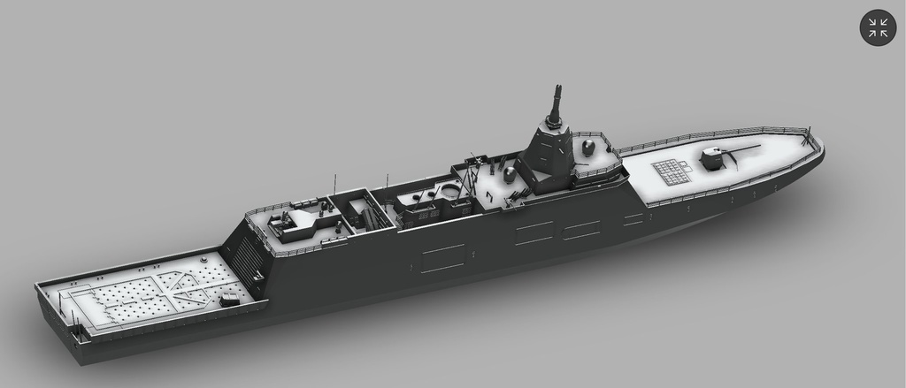 1/700 海上自衛隊 新型FFM