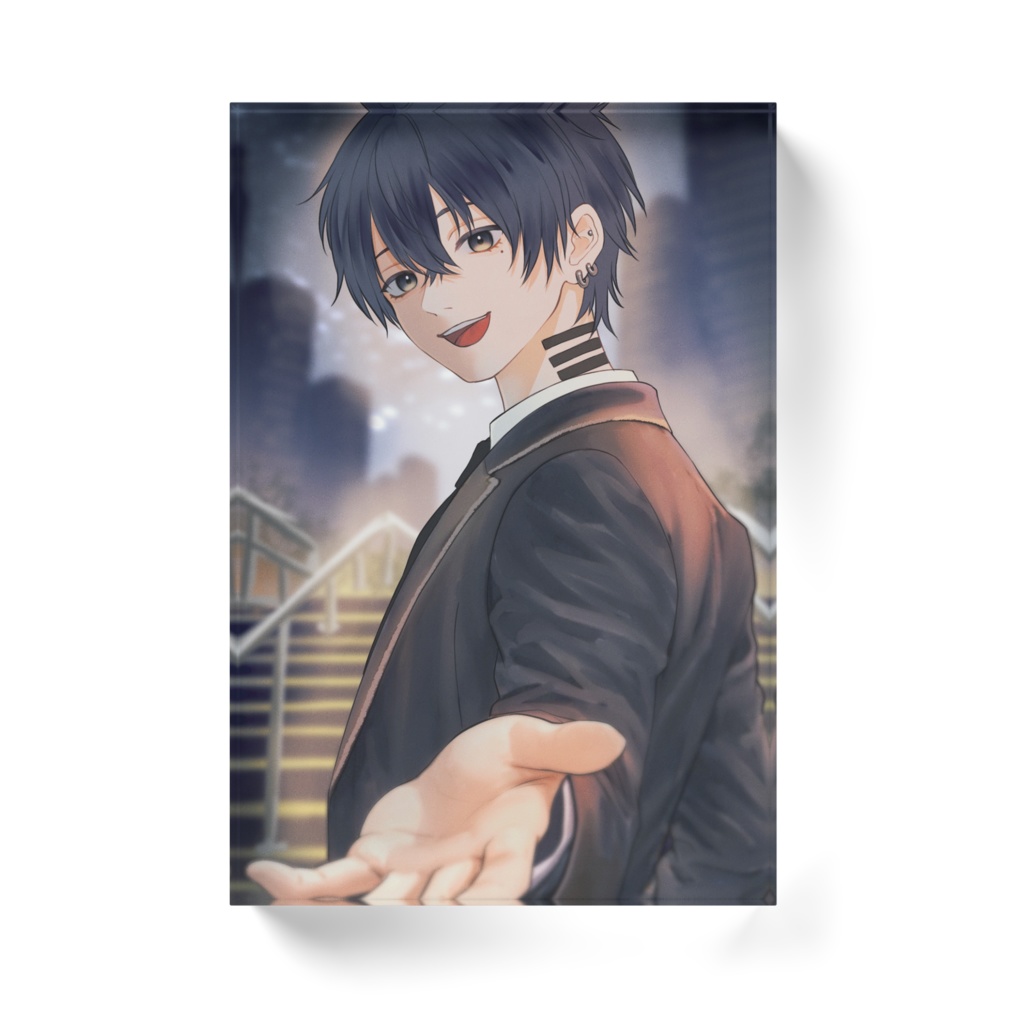 4周年アクリルブロック