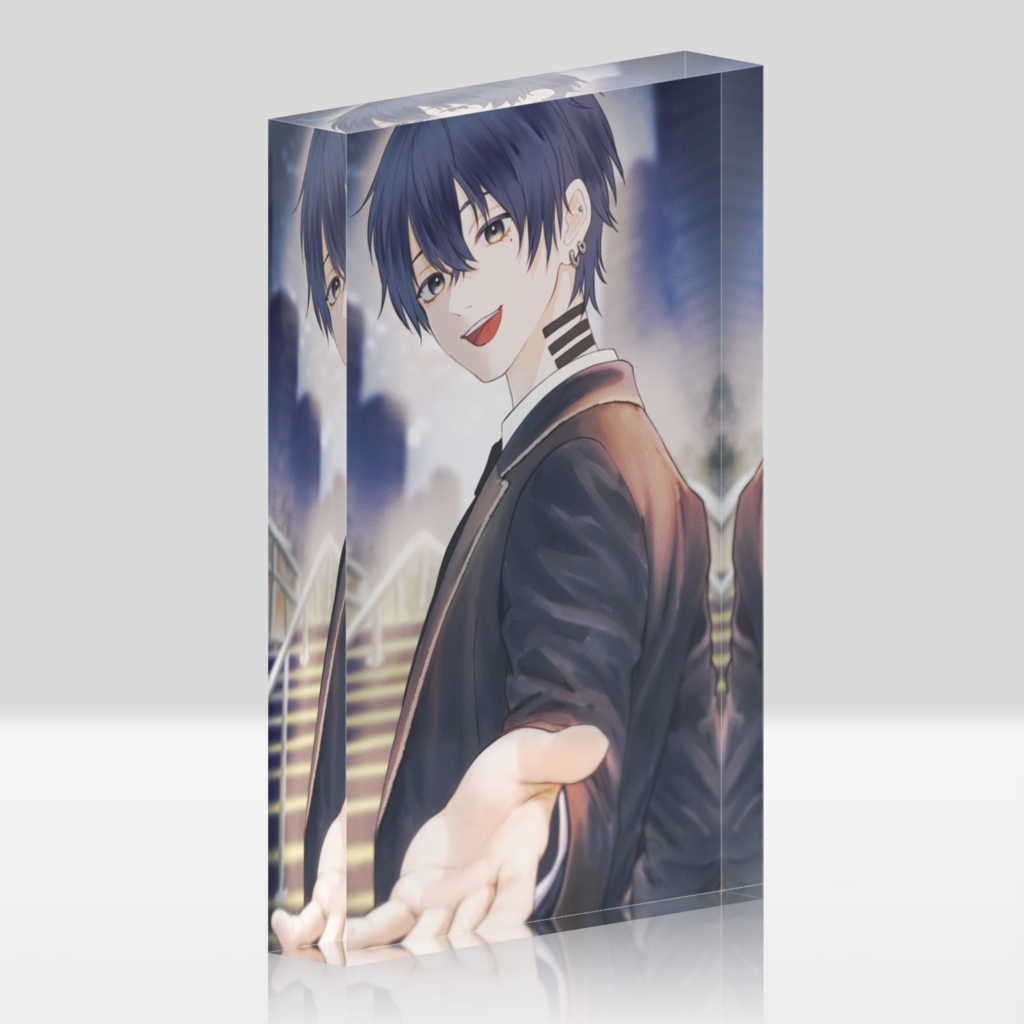 4周年アクリルブロック