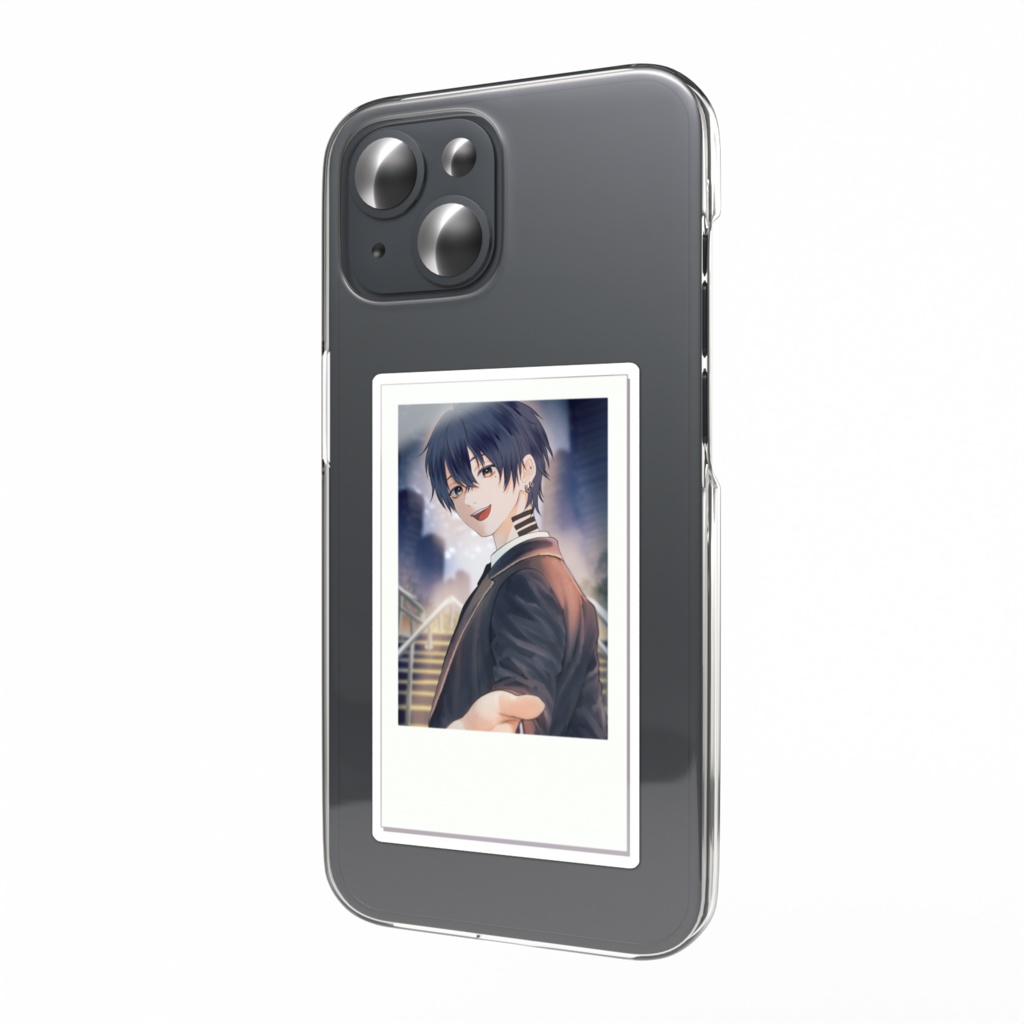 4周年スマホステッカーイラスト