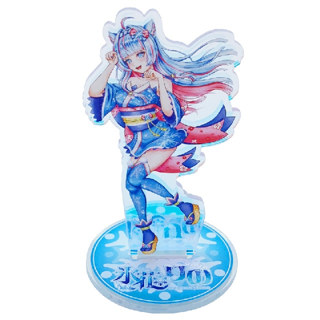 氷花りの アクリルスタンド 【高さ100mm / 厚み3mm】
