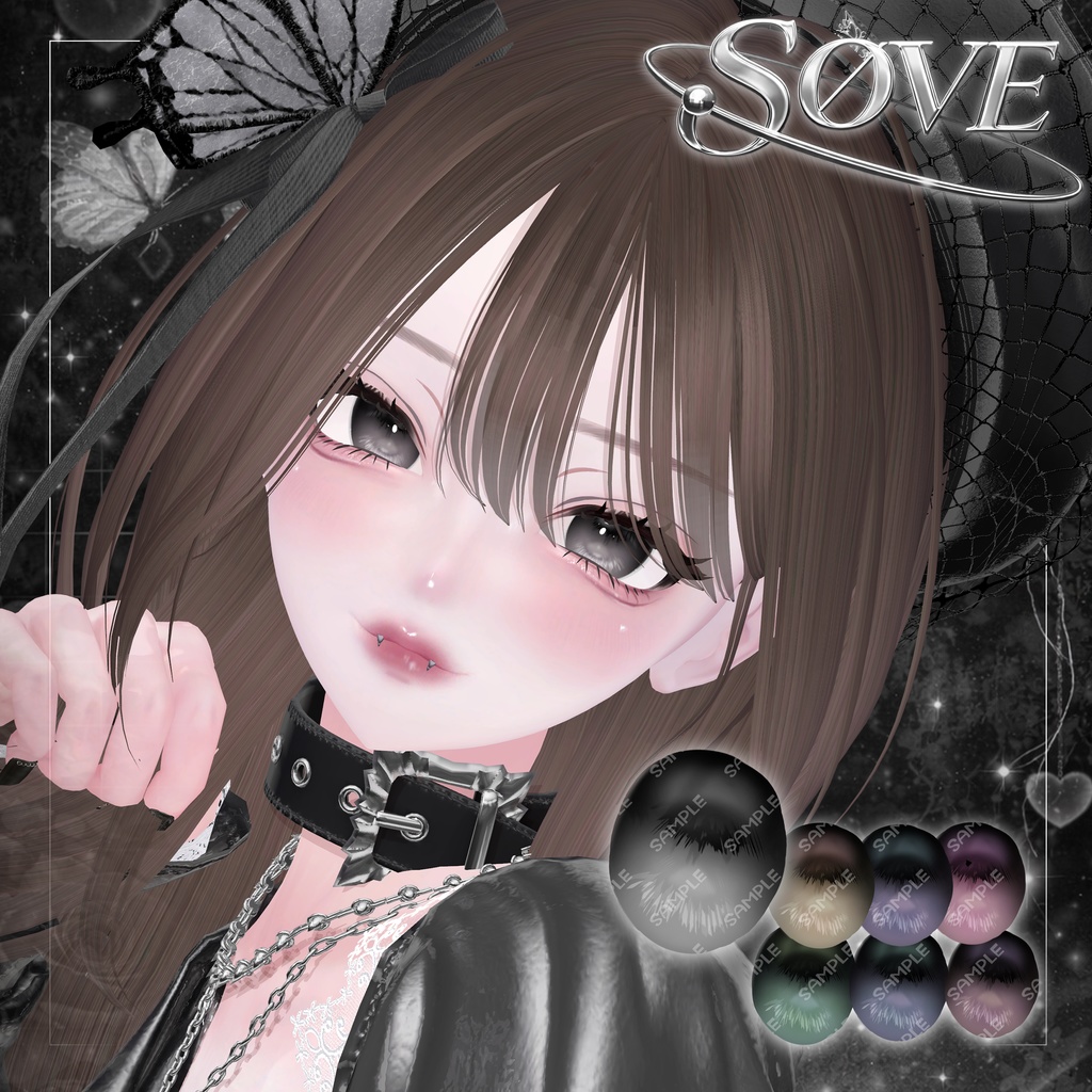 【LUMINA/ルミナ対応】Makeup&eyes+FaceBlendShape