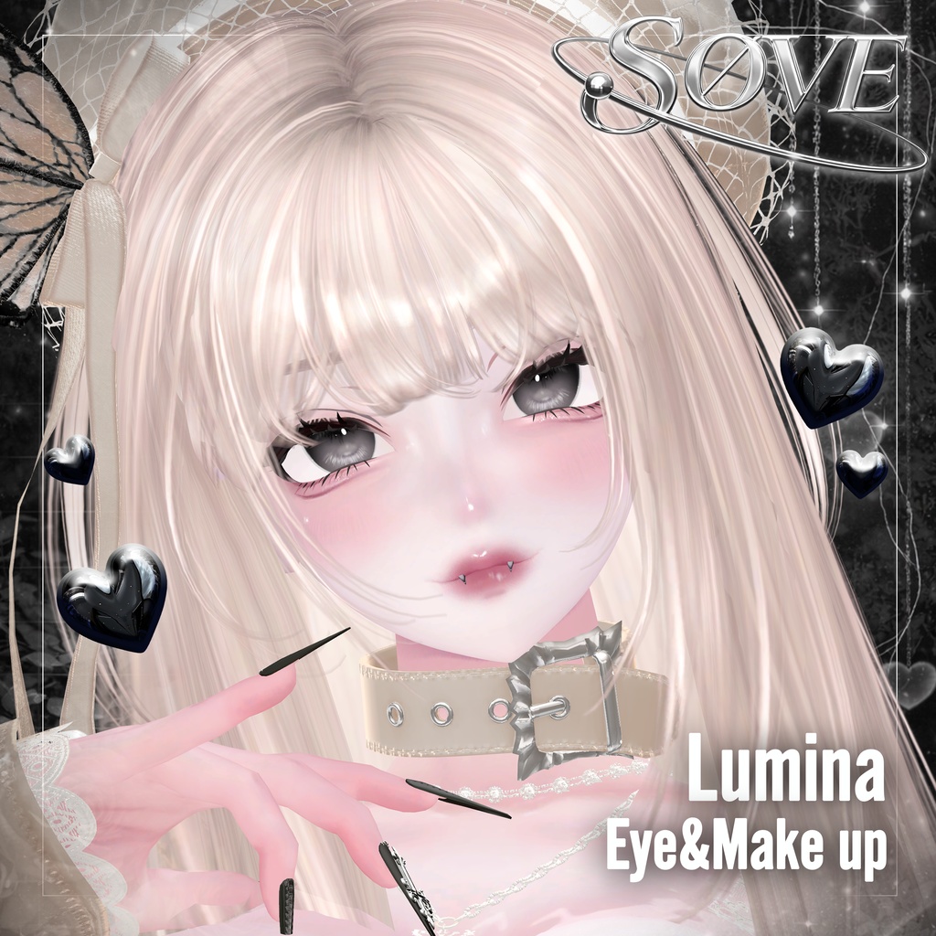 【LUMINA/ルミナ対応】Makeup&eyes+FaceBlendShape