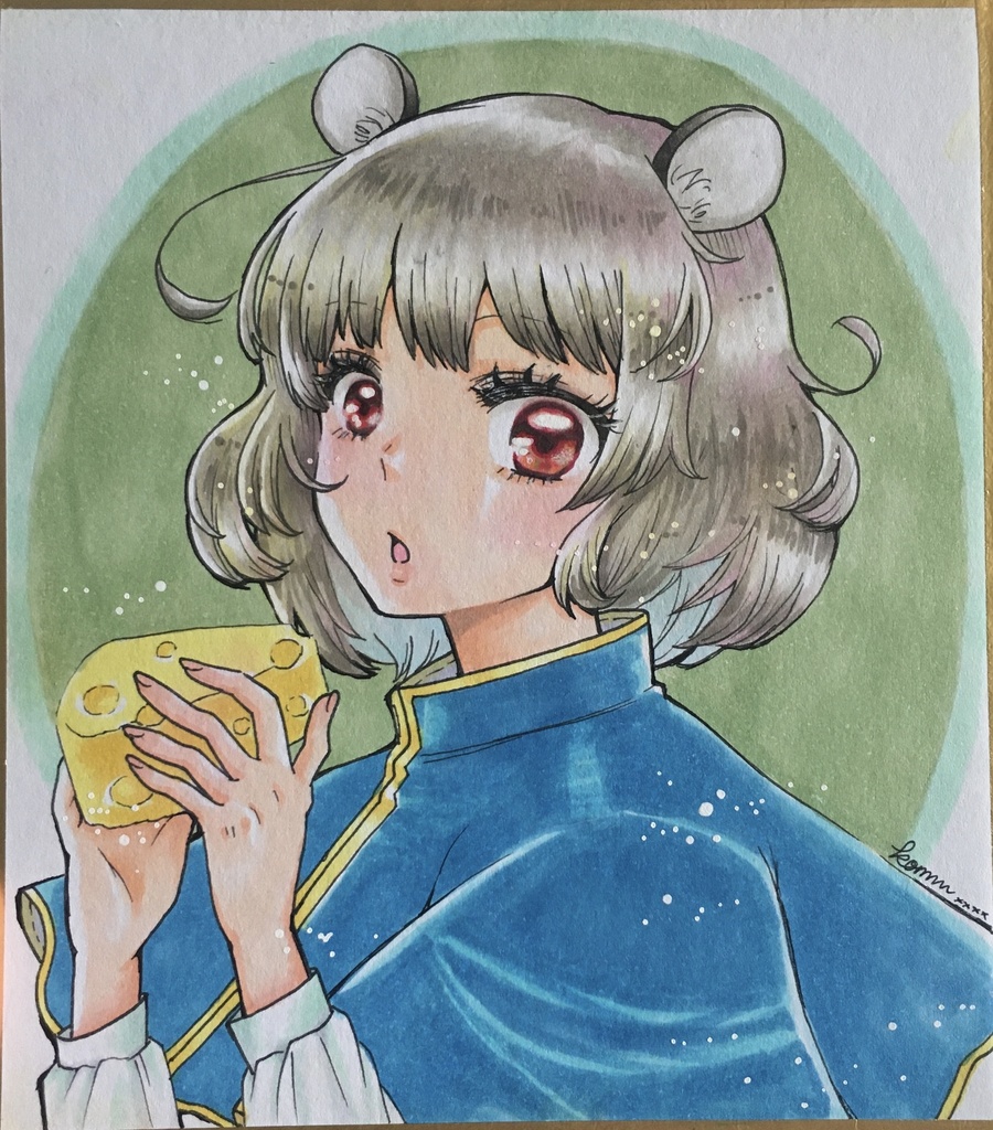 東方Project ナズーリン 小色紙 原画