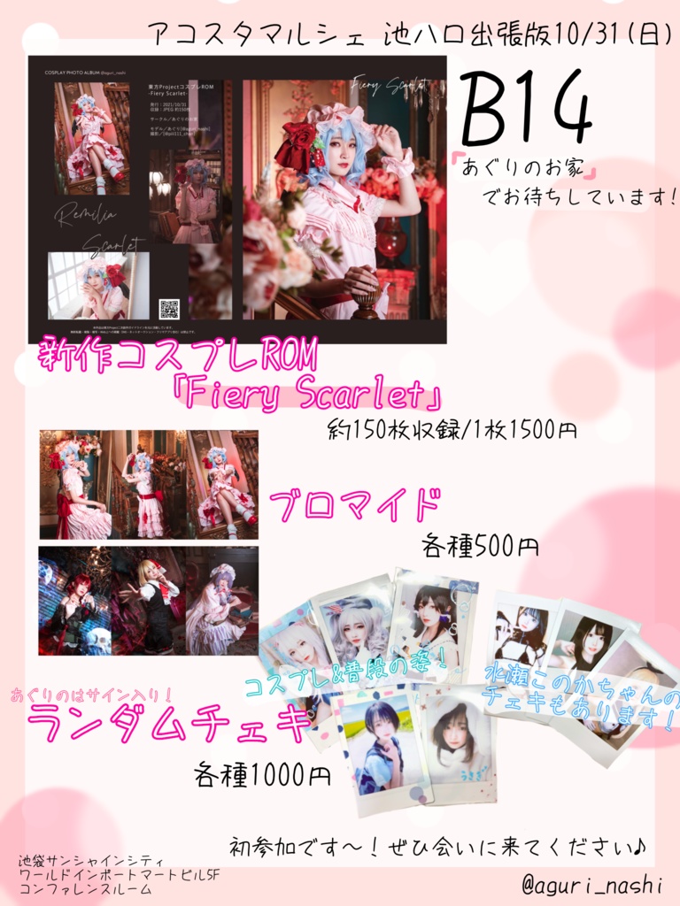 Fiery Scarlet(新作コスプレROM/ブロマイド)