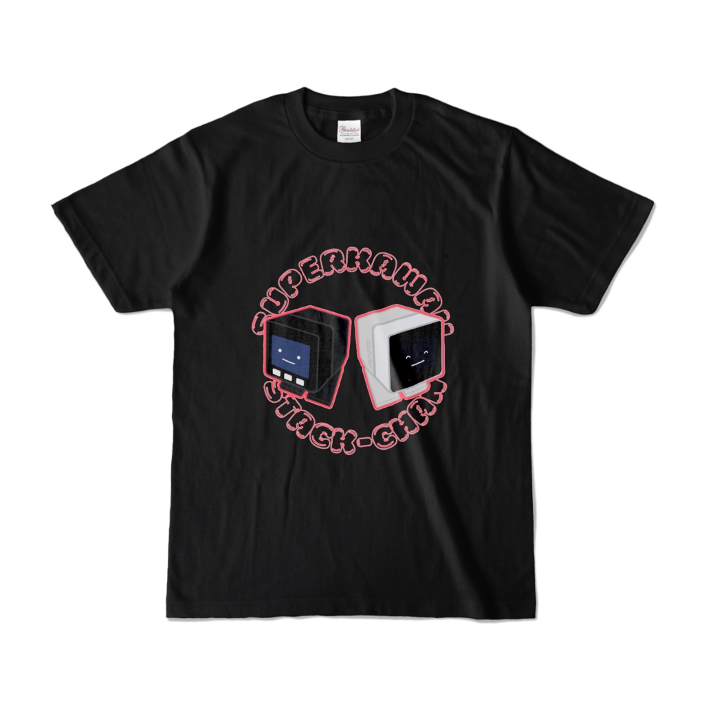 ｽﾀｯｸﾁｬﾝなかよしTシャツブラック