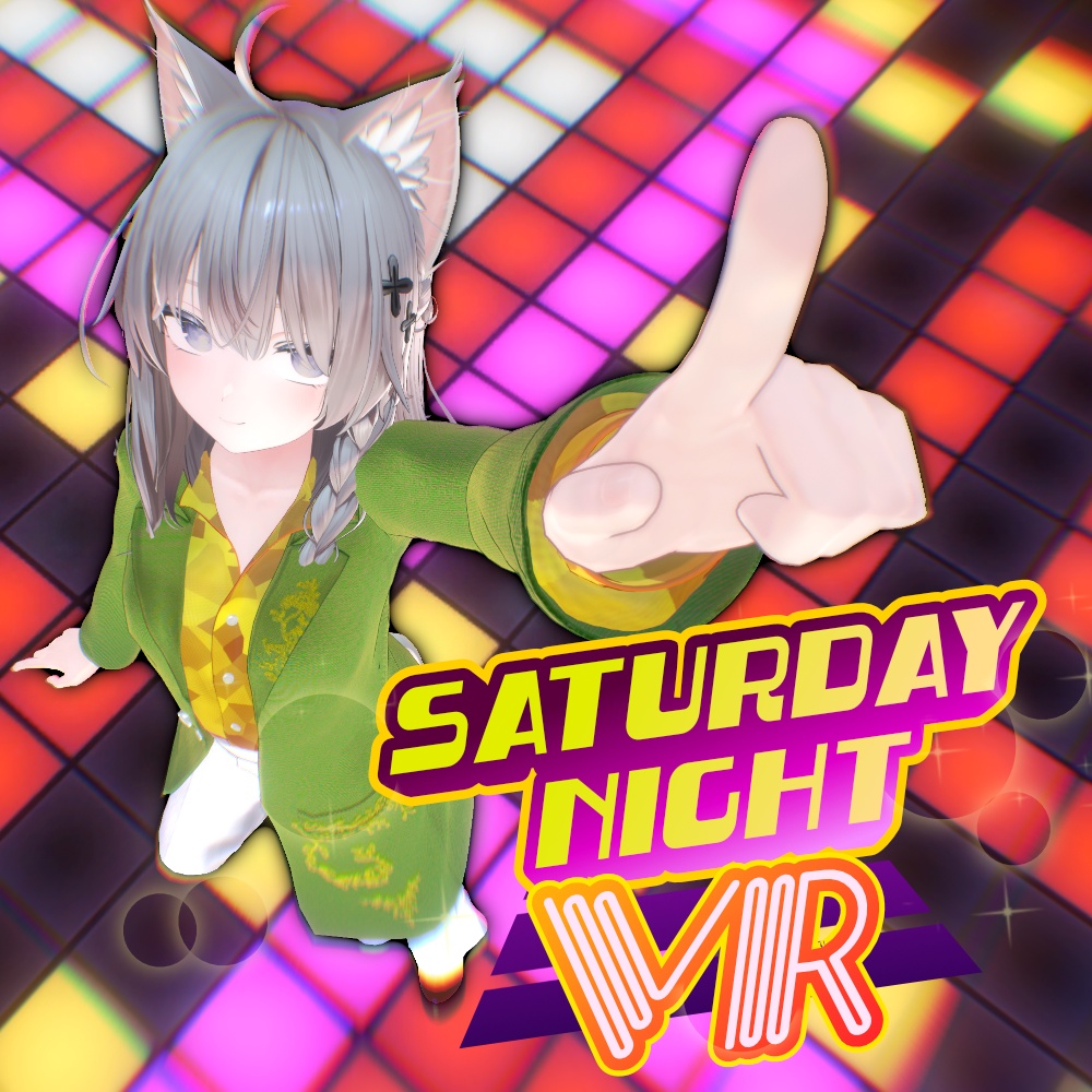 【VRC 3D衣装】Saturday Night VR