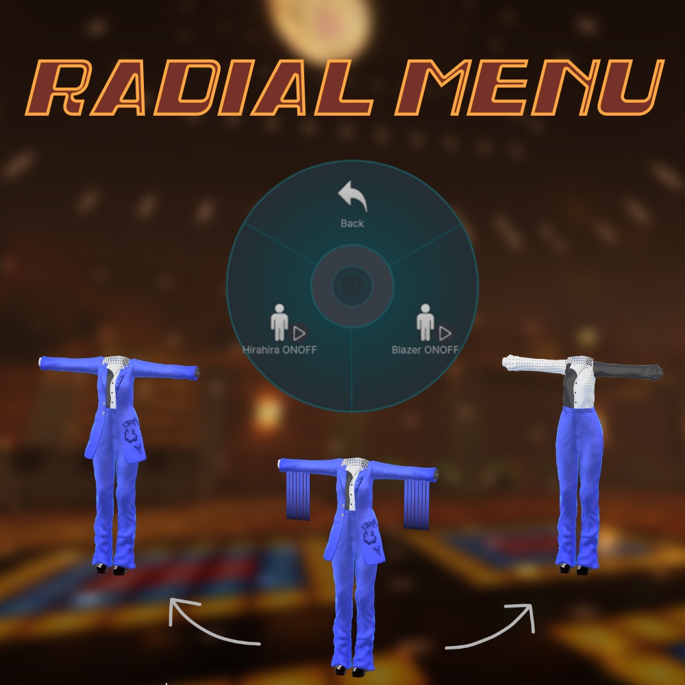 【VRC 3D衣装】Saturday Night VR