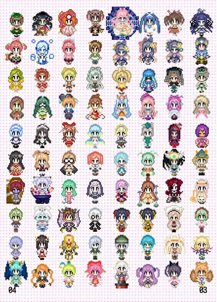 楽しいドット絵タワー