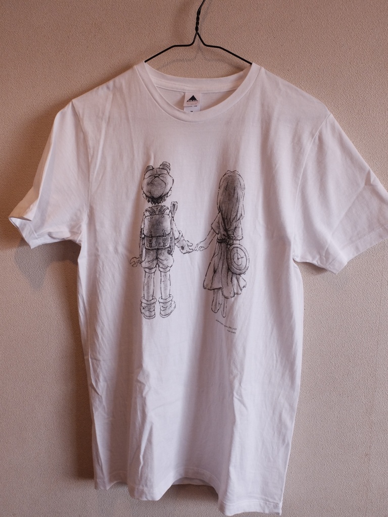 ラブロマTシャツ&犬缶バッジセット