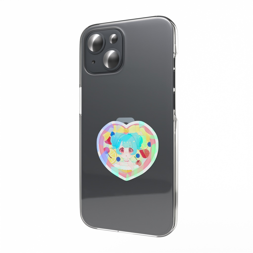 キラキラステッカー ハート