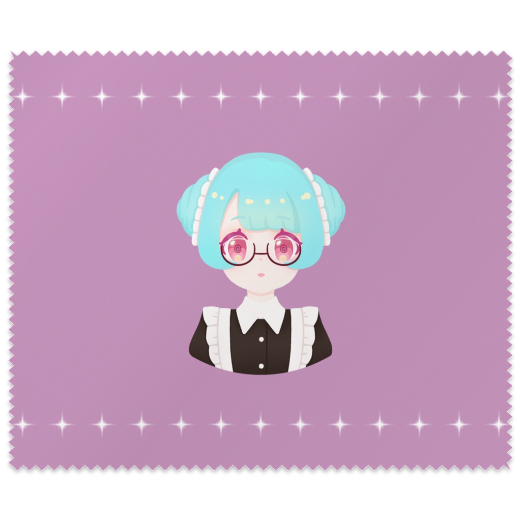 メガネ拭き メイドさん