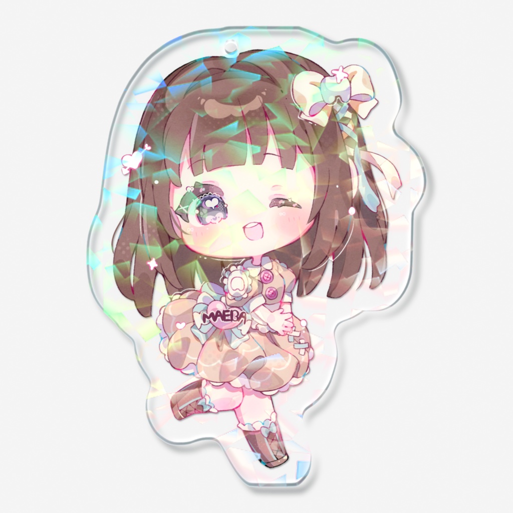 まえばキラキラアクキー