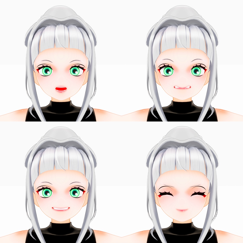 オリジナル3Dモデル「ピオニィ」ver.1.0