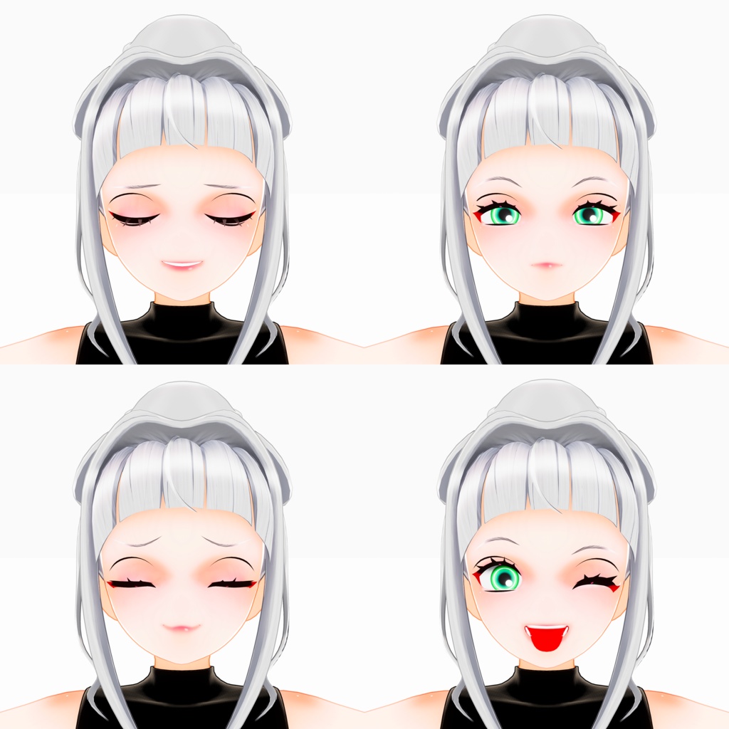 オリジナル3Dモデル「ピオニィ」ver.1.0