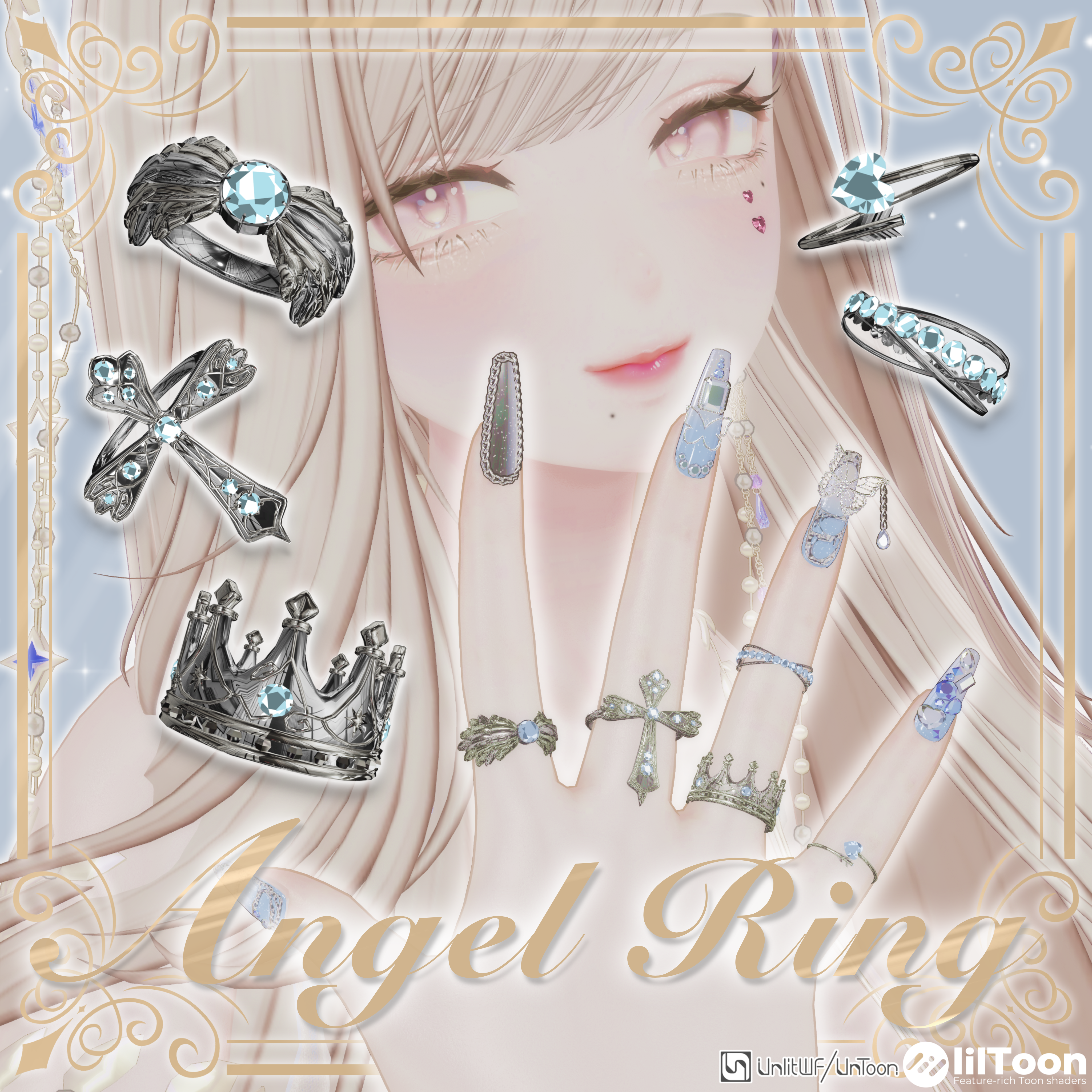 [13アバター対応]Angel Ring #LCandCo - LC&Co. - BOOTH