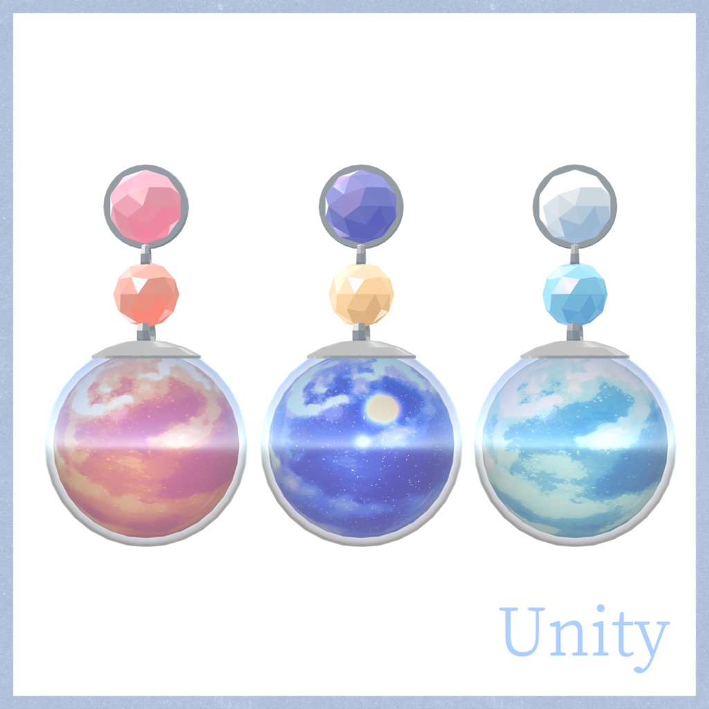 【VRChat想定】そらピアス