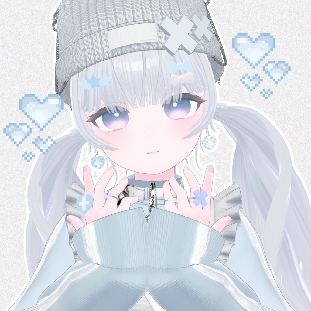 【VRChat想定】ゆめアクセサリーせっと