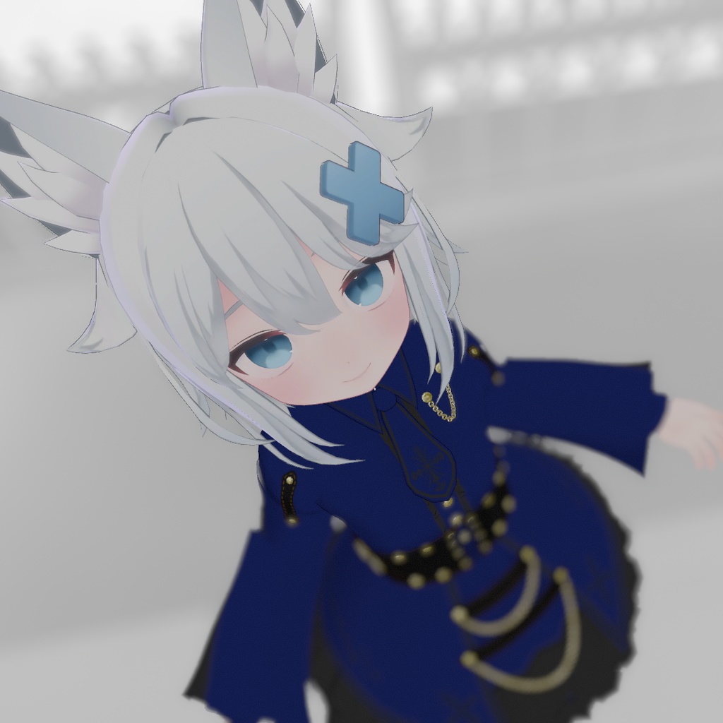 『GothicLeatherCorsetDress ゴシックレザーコルセットドレス』複数アバター対応衣装