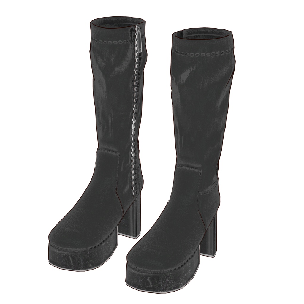 『Lace up off shoulder レースアップオフショルダー』複数アバター対応衣装