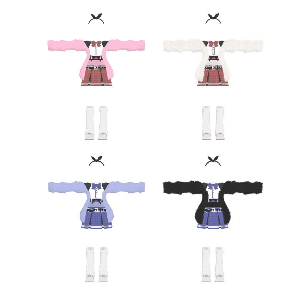 『Idol Uniform アイドルユニフォーム』複数アバター対応衣装