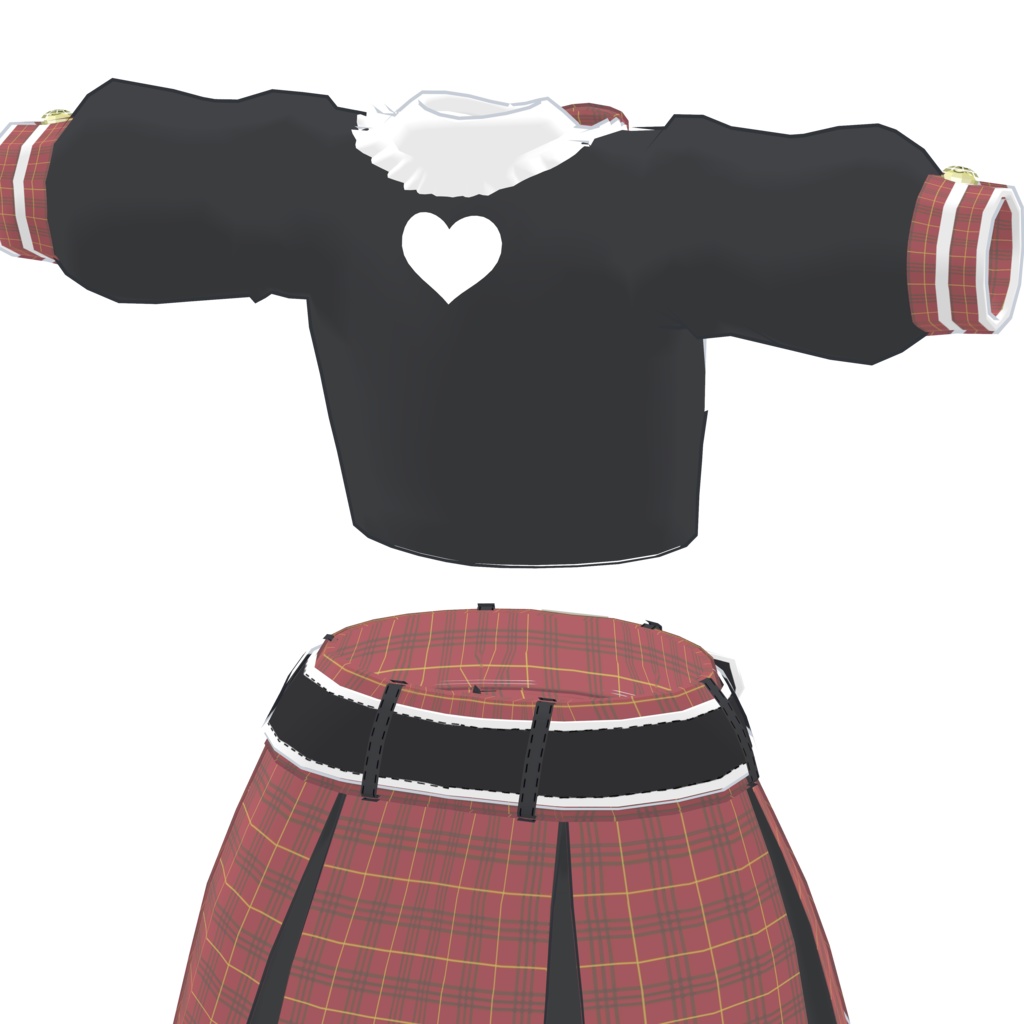 『Idol Uniform アイドルユニフォーム』複数アバター対応衣装