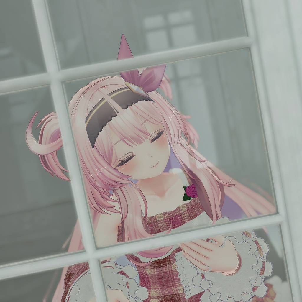 『Fishtail Frill Dress フィッシュテールフリルドレス』複数アバター対応衣装