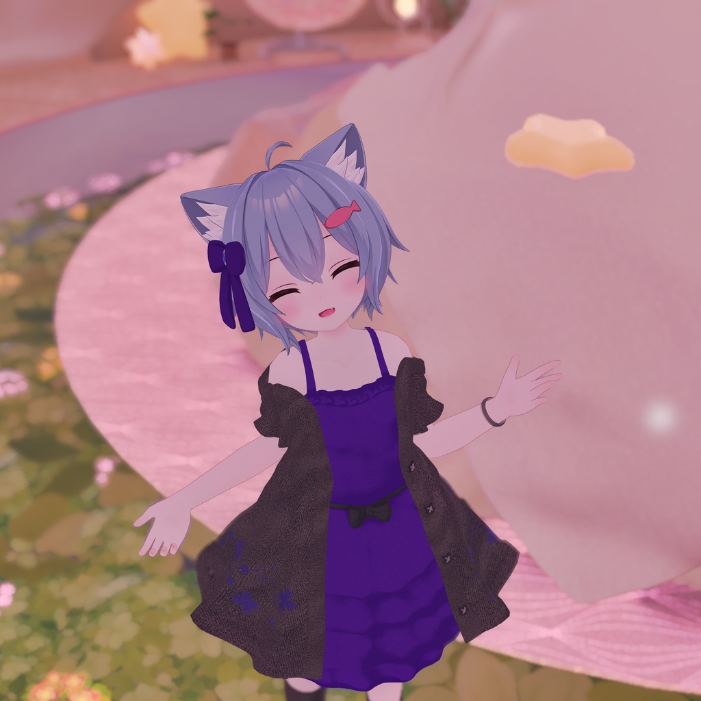 『おおかみっこワンピ』複数アバター対応衣装