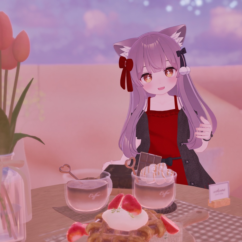 『おおかみっこワンピ』複数アバター対応衣装