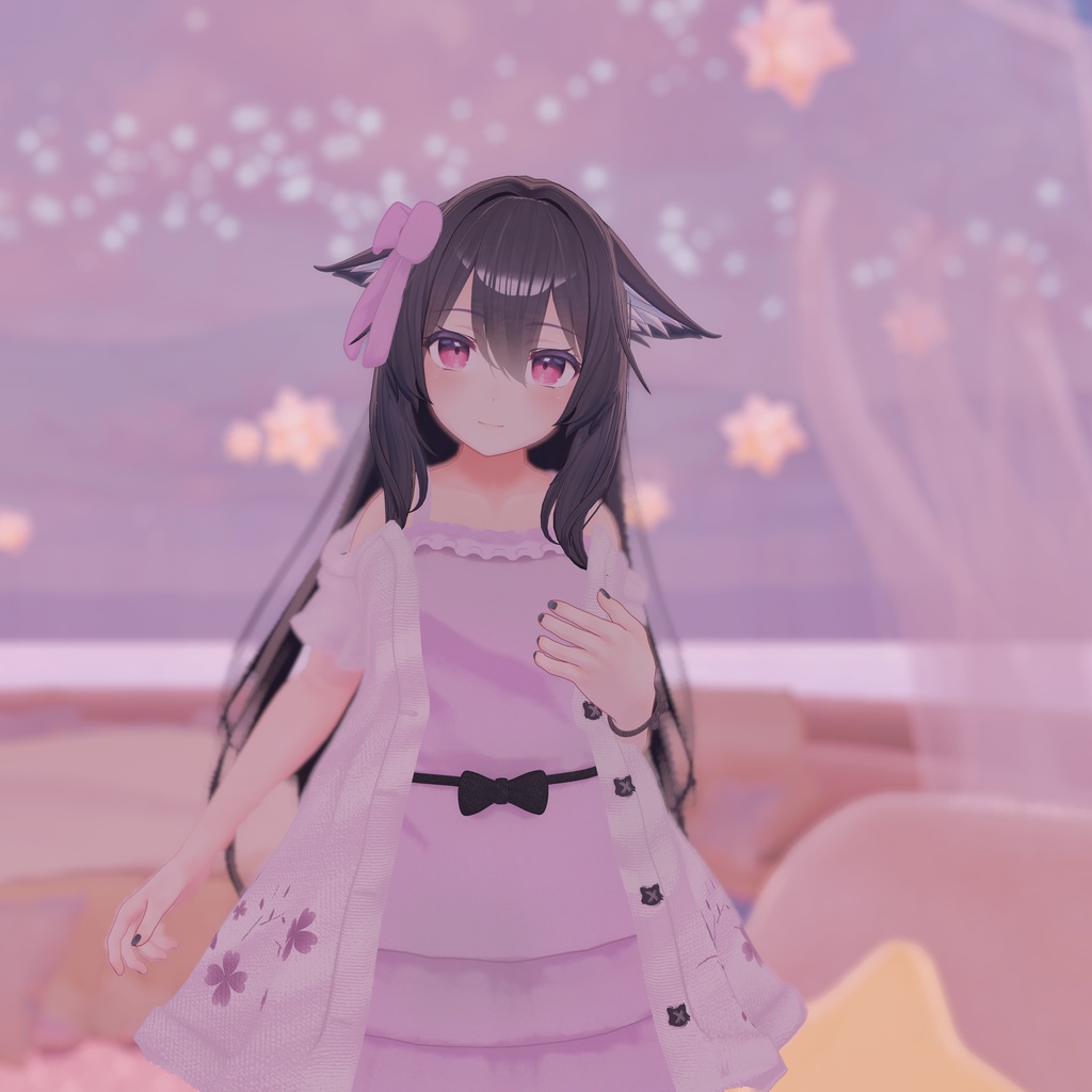 『おおかみっこワンピ』複数アバター対応衣装