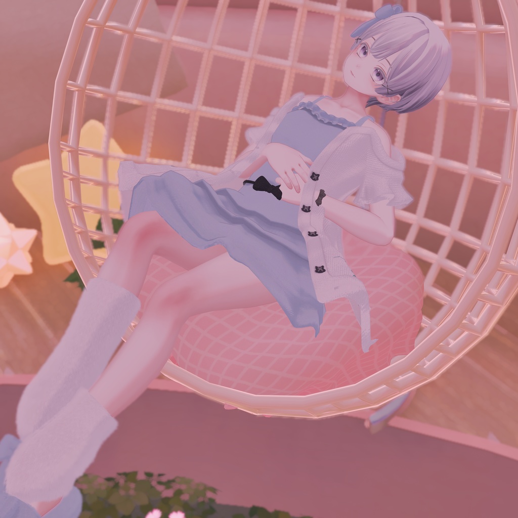 『おおかみっこワンピ』複数アバター対応衣装