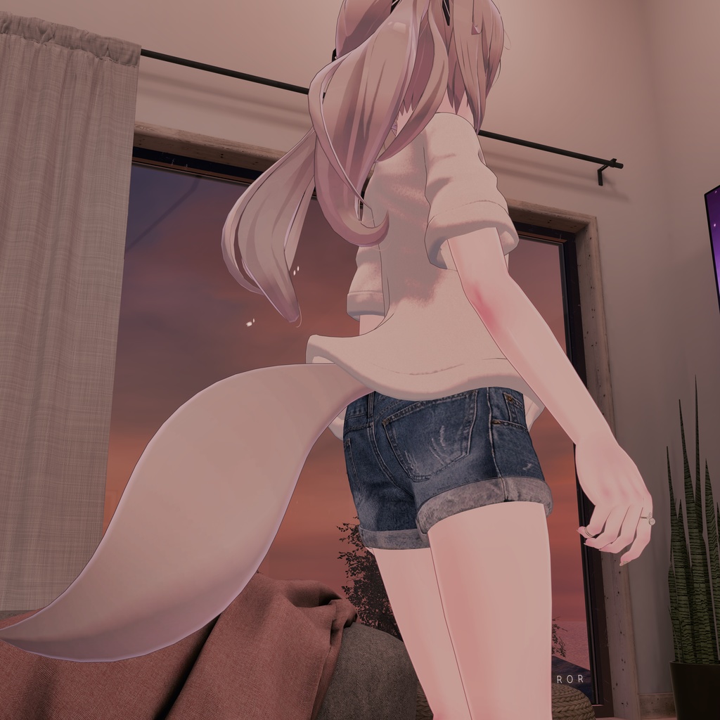 カリンちゃん用『CP-Tshirt』あまとうさぎ【VRChat】
