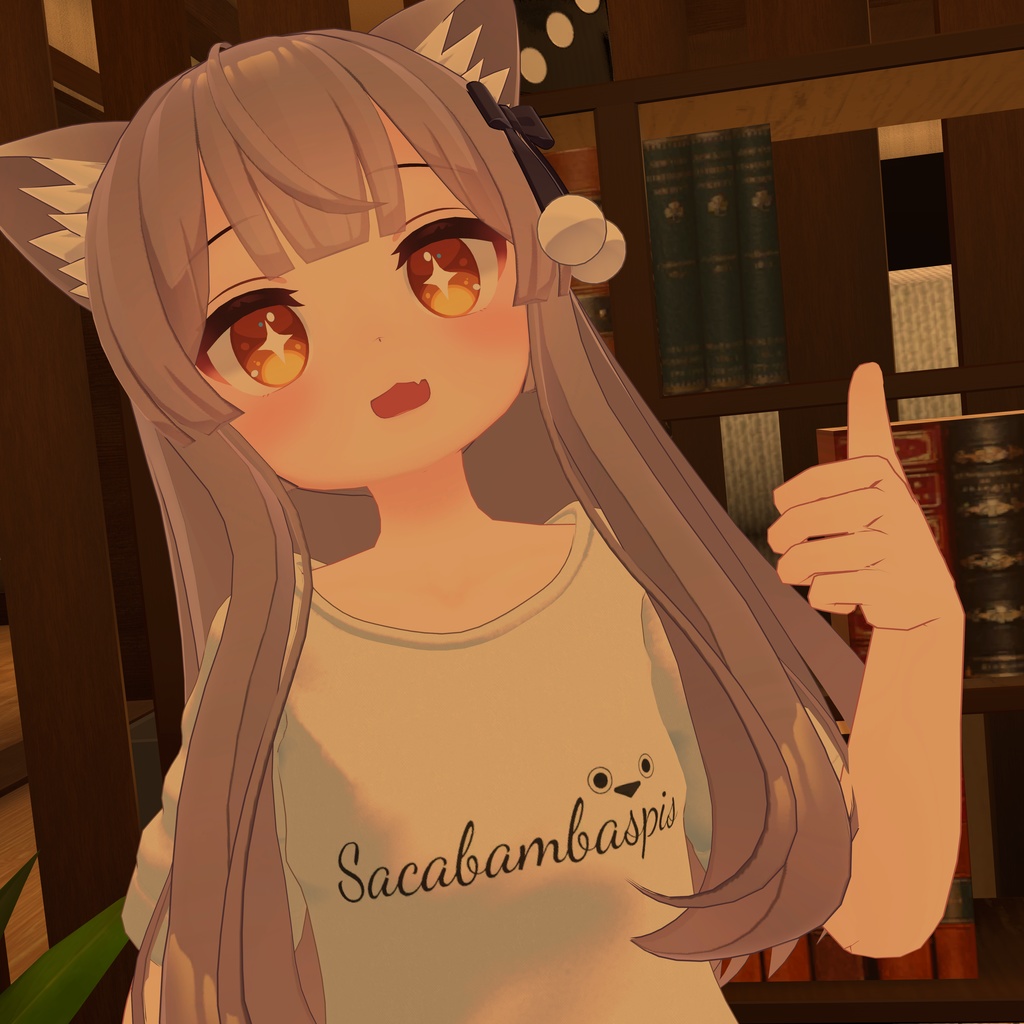 カリンちゃん用『CP-Tshirt』あまとうさぎ【VRChat】