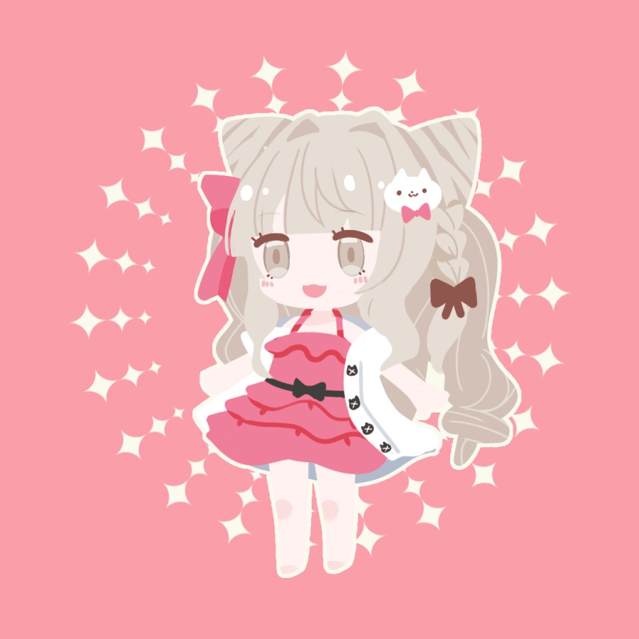 無料!髪飾り『CatPrincessCat』【VRChat】