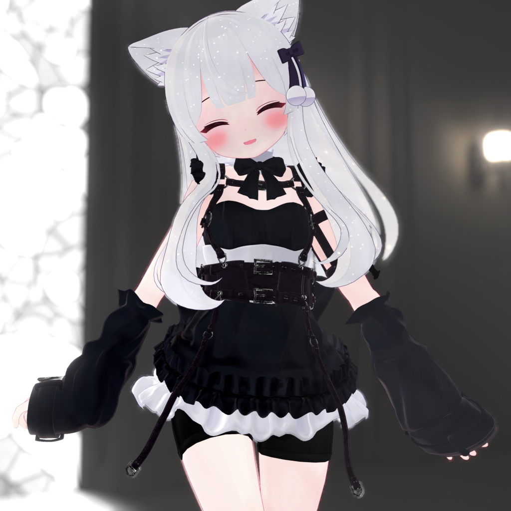 『CombatMaidDress コンバットメイドドレス』複数アバター対応衣装