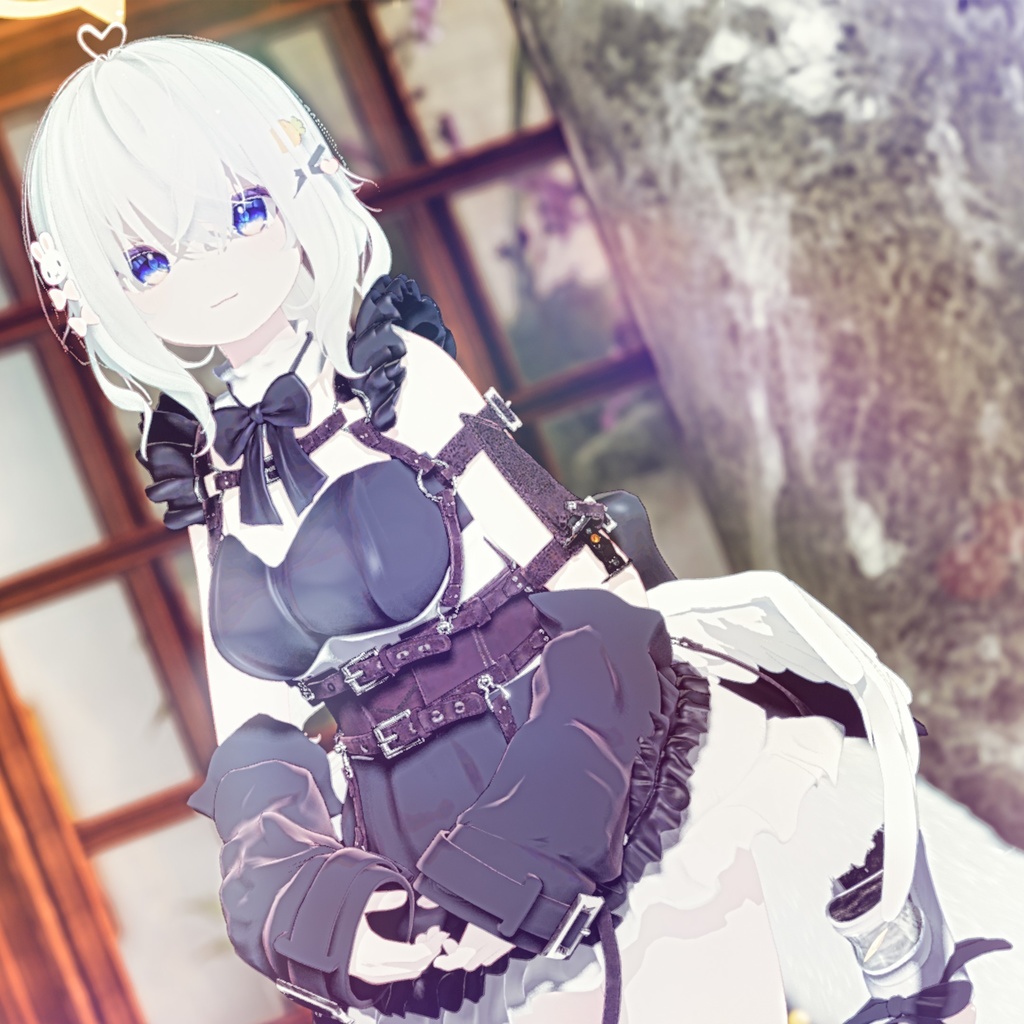 『CombatMaidDress コンバットメイドドレス』複数アバター対応衣装