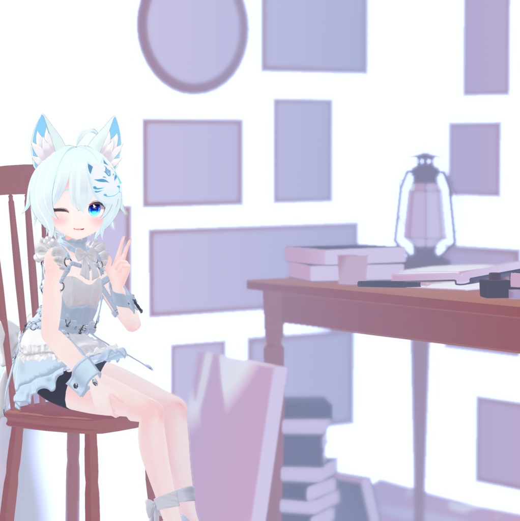 『CombatMaidDress コンバットメイドドレス』複数アバター対応衣装