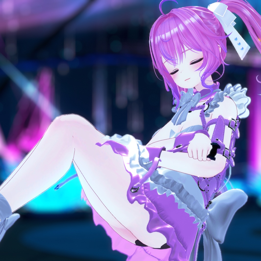 『CombatMaidDress コンバットメイドドレス』複数アバター対応衣装