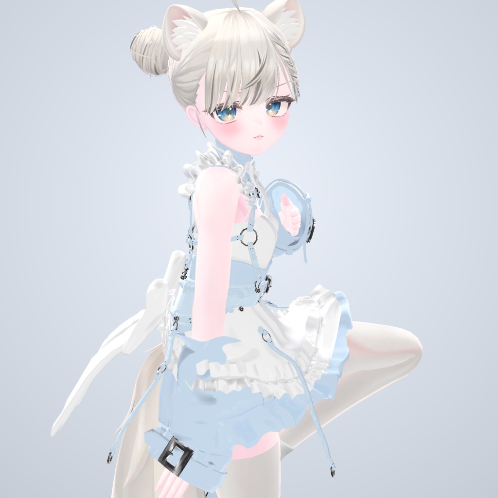 『CombatMaidDress コンバットメイドドレス』複数アバター対応衣装