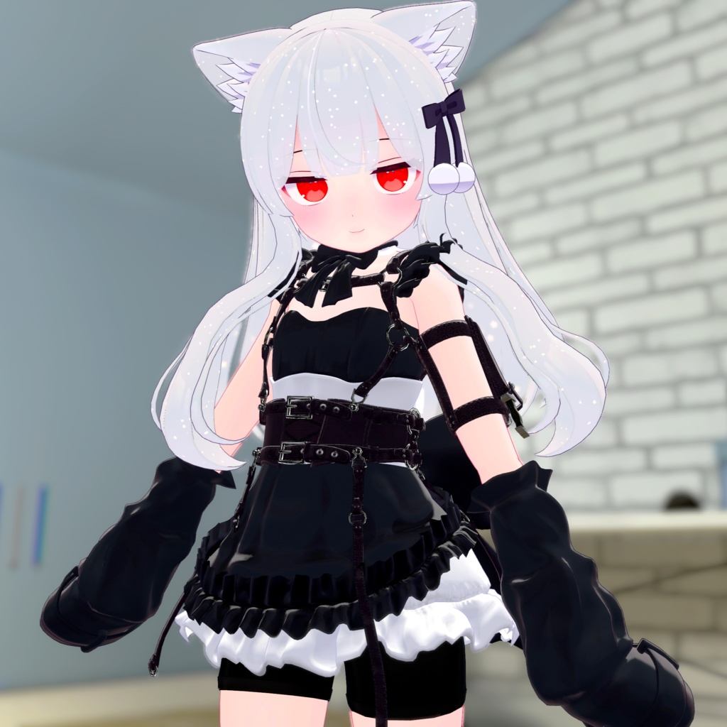 『CombatMaidDress コンバットメイドドレス』複数アバター対応衣装