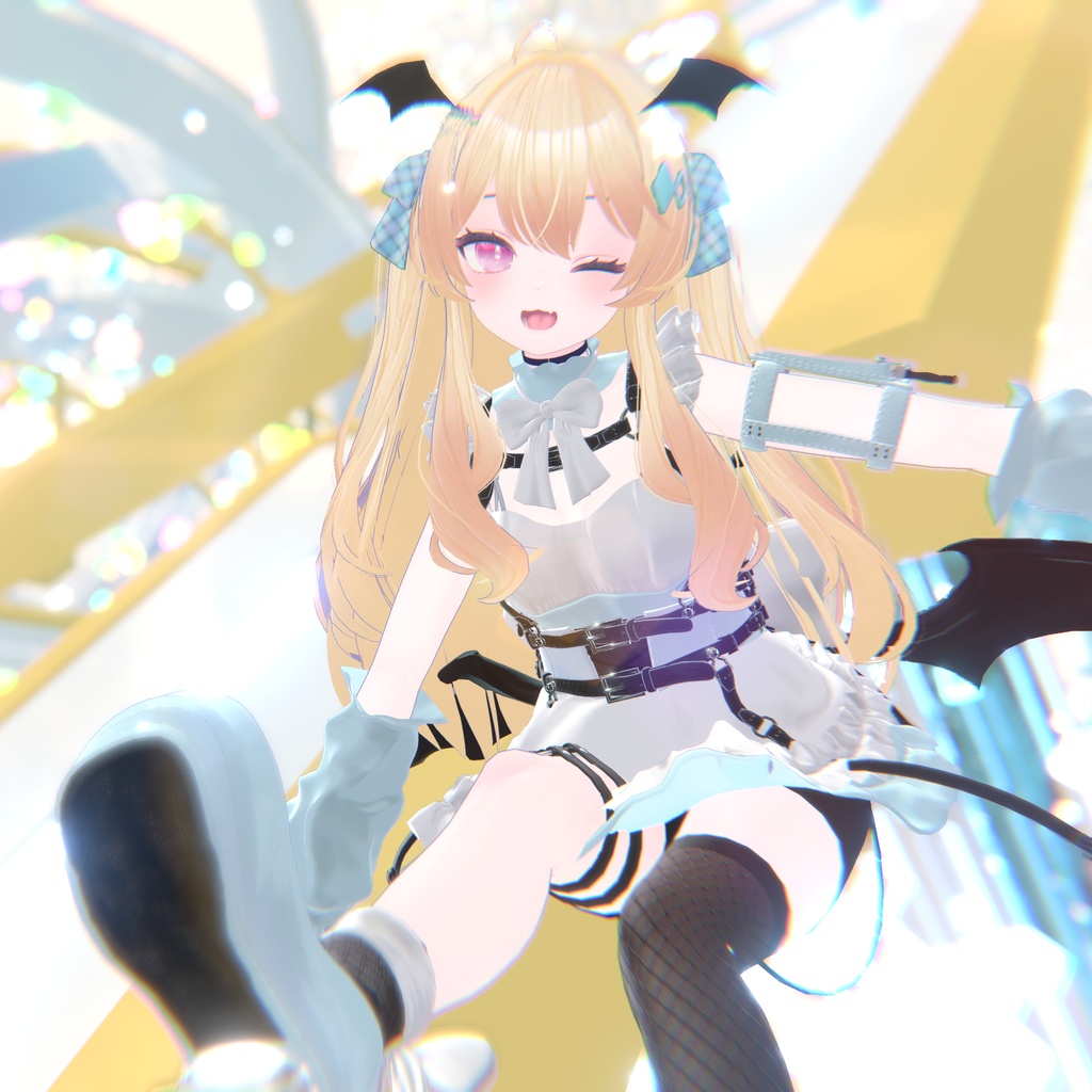 『CombatMaidDress コンバットメイドドレス』複数アバター対応衣装