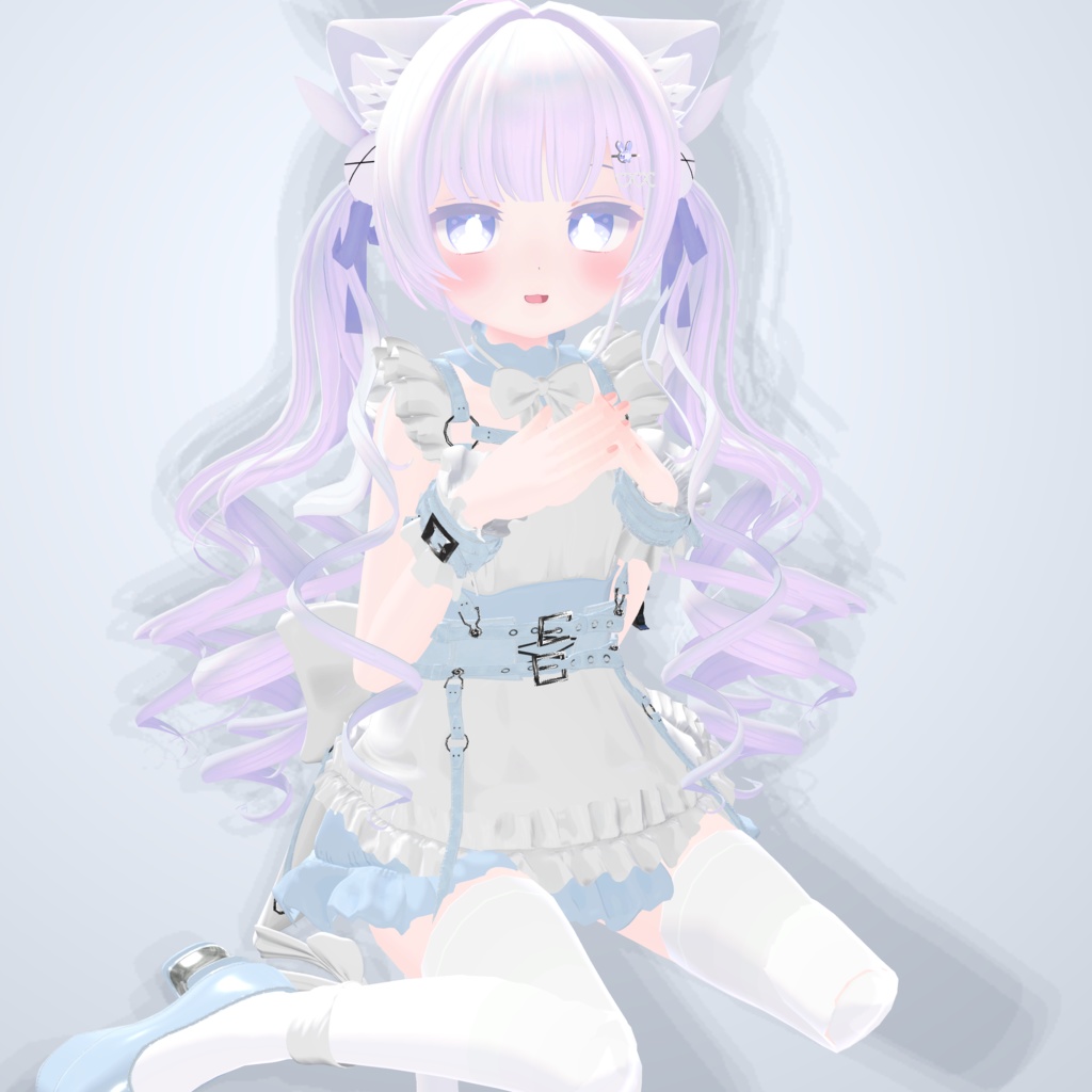 『CombatMaidDress コンバットメイドドレス』複数アバター対応衣装