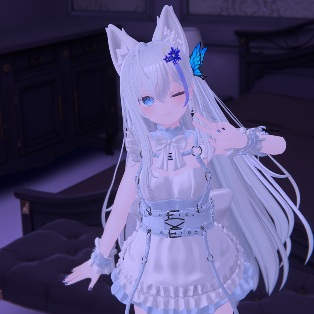 『CombatMaidDress コンバットメイドドレス』複数アバター対応衣装